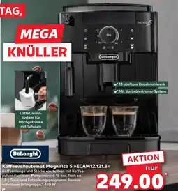 Kaufland DeLonghi Kaffeevollautomat Magnifica S ECAM12.121.B Angebot