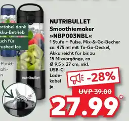 Kaufland NUTRIBULLET Smoothiemaker NBP003NBL Angebot