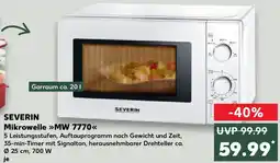 Kaufland SEVERIN Mikrowelle MW 7770 Angebot