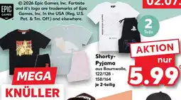 Kaufland Shorty- Pyjama Angebot