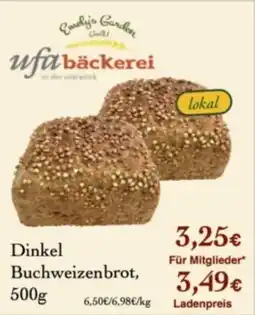 LPG Biomarkt Dinkel Buchweizenbrot Angebot