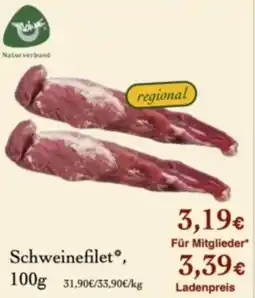 LPG Biomarkt Schweinefilet Angebot