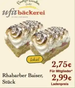 LPG Biomarkt Rhabarber Baiser Angebot