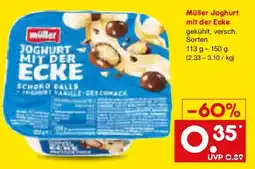 Netto Marken-Discount Müller Joghurt mit der Ecke Angebot