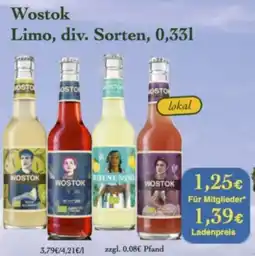 LPG Biomarkt Wostok Limo Angebot