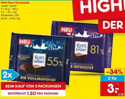 Netto Marken-Discount Ritter Sport Schokolade Angebot