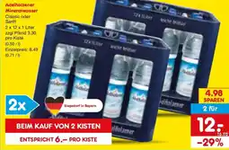 Netto Marken-Discount Adelholzener Mineralwasser Angebot