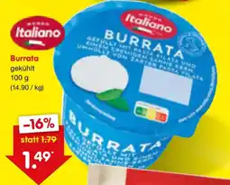 Netto Marken-Discount Italiano Burrata Angebot