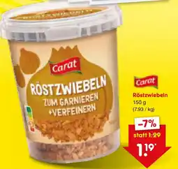 Netto Marken-Discount Carat Röstzwiebeln Angebot