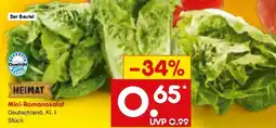 Netto Marken-Discount HEIMAT Mini-Romanasalat Angebot