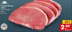 Netto Marken-Discount GUT PONHOLZ Schweine-Minutensteaks Angebot
