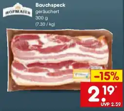 Netto Marken-Discount HOFMAIER Bauchspeck Angebot