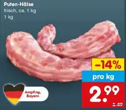 Netto Marken-Discount Puten-Hälse Angebot