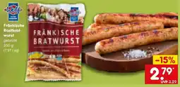 Netto Marken-Discount Wolf Fränkische Rostbratwurst Angebot