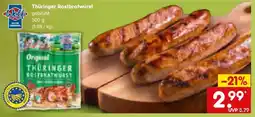 Netto Marken-Discount Wolf Thüringer Rostbratwurst Angebot
