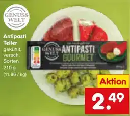 Netto Marken-Discount GENUSS WELT Antipasti Teller Angebot