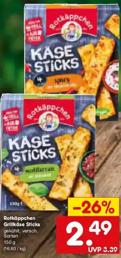Netto Marken-Discount Rotkäppchen Grillkäse Sticks Angebot