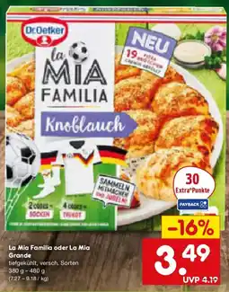 Netto Marken-Discount La Mia Familia oder La Mia Grande Angebot