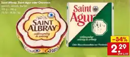 Netto Marken-Discount Saint Albray, Saint Agur oder Chavroux Angebot