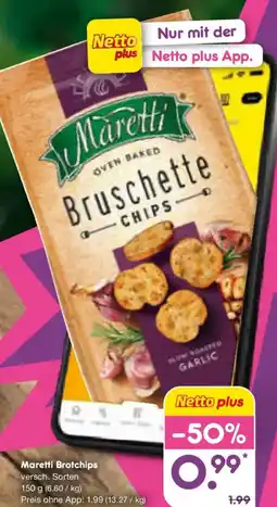 Netto Marken-Discount Maretti Brotchips Angebot
