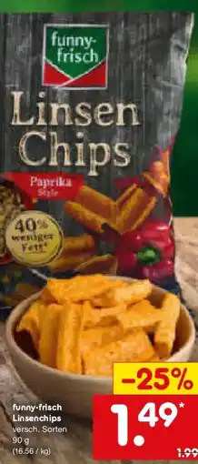 Netto Marken-Discount funny-frisch Linsenchips Angebot