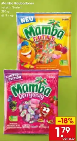 Netto Marken-Discount Mamba Kaubonbons Angebot