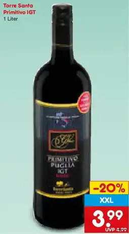 Netto Marken-Discount Torre Santa Primitivo IGT Angebot