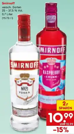 Netto Marken-Discount Smirnoff Angebot