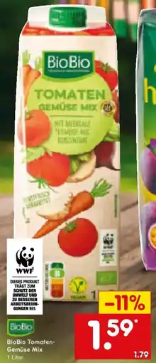 Netto Marken-Discount Bio Tomaten- Gemüse Mix Angebot