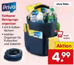 Netto Marken-Discount Priva Faltbarer Reinigungs organizer Angebot
