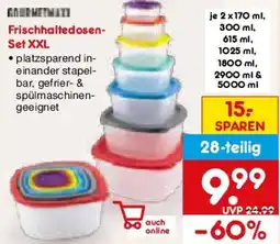 Netto Marken-Discount GOURMETMAXX Frischhaltedosen- Set XXL Angebot