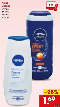 Netto Marken-Discount Nivea Dusche Angebot