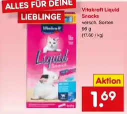 Netto Marken-Discount Vitakraft Liquid Snacks Angebot