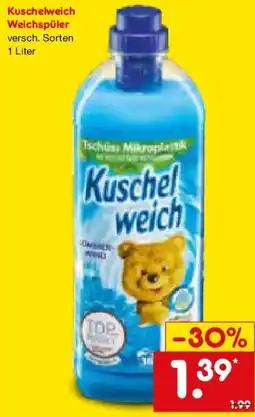 Netto Marken-Discount Kuschelweich Weichspüler Angebot