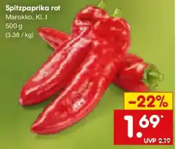 Netto Marken-Discount Spitzpaprika rot Angebot