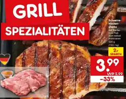 Netto Marken-Discount Schweine- Nackensteaks Angebot