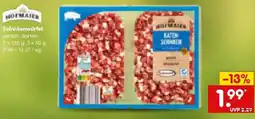 Netto Marken-Discount HOFMAIER Schinkenwürfel Angebot