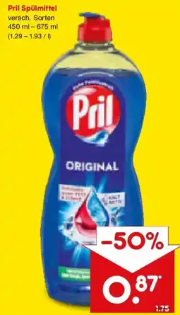 Netto Marken-Discount Pril Spülmittel Angebot