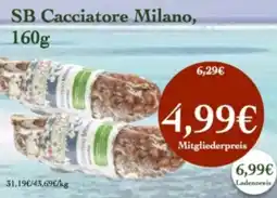 LPG Biomarkt SB Cacciatore Milano Angebot