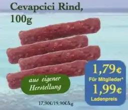 LPG Biomarkt Cevapcici Rind Angebot
