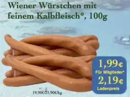 LPG Biomarkt Wiener Würstchen mit feinem Kalbfleisch Angebot