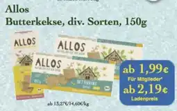 LPG Biomarkt Allos Butterkekse Angebot