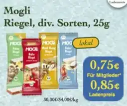LPG Biomarkt Mogli Riegel Angebot