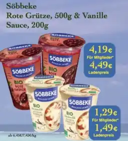 LPG Biomarkt Söbbeke Rote Grütze Angebot