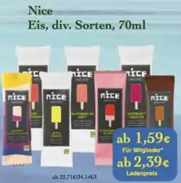 LPG Biomarkt Nice Eis Angebot