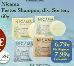LPG Biomarkt Nicama Festes Shampoo Angebot