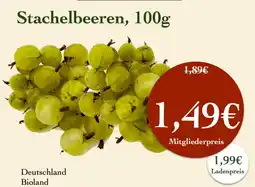LPG Biomarkt Stachelbeeren Angebot
