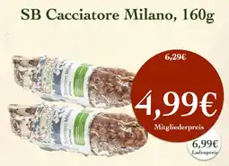 LPG Biomarkt SB Cacciatore Milano Angebot