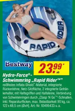 toom Baumarkt Bestway Hydro-Force- Schwimmring,,Rapid Rider" Angebot