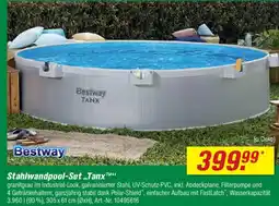 toom Baumarkt Bestway Stahlwandpool-Set ,,TanxT Angebot